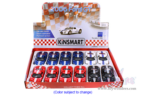 5092D Kinsmart 2006 Ford GT Diecast Model Car