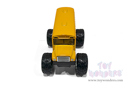 Kinsmart - School Bus Big Wheel (5", Asstd.) 5108D