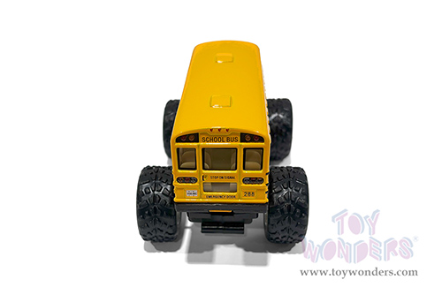 Kinsmart - School Bus Big Wheel (5", Asstd.) 5108D