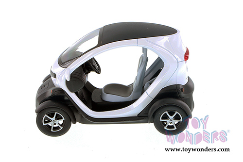 Kinsmart - Renault Twizy (5" diecast model car, White) 5111DWH