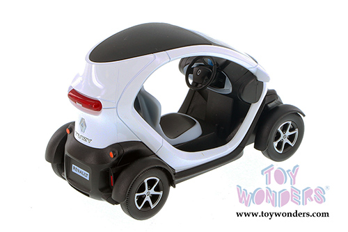 Kinsmart - Renault Twizy (5" diecast model car, White) 5111DWH