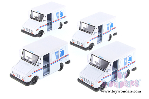 5112WB Kinsmart United States Postal Service Mail Truck Diecast Model Car