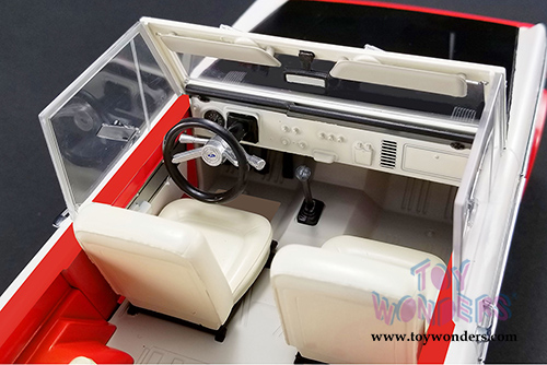 Greenlight/Acme | Ford Baja Bronco Stroppe (1971, 1/18 scale diecast model car, Red/White/Blue) 51173