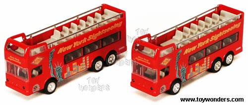Double Decker Sightseeing Tour Bus (5.5", Red) 51234
