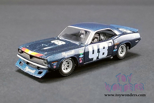 Greenlight/ACME - Dan Gurney 1970 Trans Am Plymouth Barracuda #48 (1970, 1/64 scale diecast model car, Blue) 51263