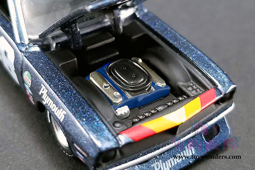 Greenlight/ACME - Dan Gurney 1970 Trans Am Plymouth Barracuda #48 (1970, 1/64 scale diecast model car, Blue) 51263