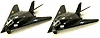 Show product details for X Planes Airforce (8.5", Black) 51285