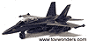 Show product details for X Planes - Blue Air Force (9", Blue) 51301