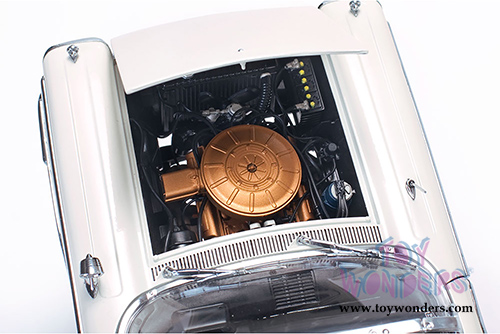 Sun Star Platinum - Mercury Park Lane Open Convertible (1959, 1/18 scale diecast model car, Marble White) 5154