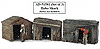 American Diorama Buildings - Hobo Shacks (1:24) 51581