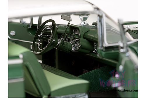 Sun Star Platinum - Mercury Park Lane Hardtop (1959, 1/18 scale diecast model car, Marble White/Sherwood Green) 5164