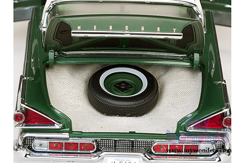 Sun Star Platinum - Mercury Park Lane Hardtop (1959, 1/18 scale diecast model car, Marble White/Sherwood Green) 5164