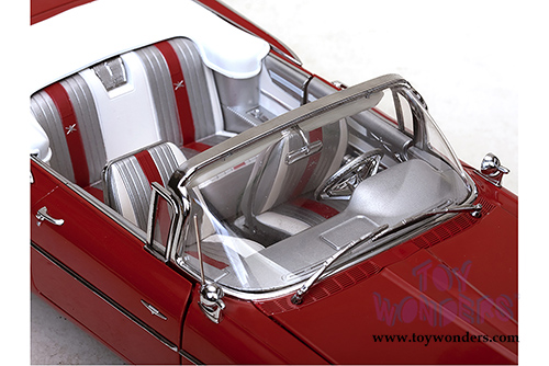 Sun Star Platinum - Pontiac Bonneville Open Convertible (1959, 1/18 scale diecast model car, Mandalay Red) 5183