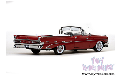 Sun Star Platinum - Pontiac Bonneville Open Convertible (1959, 1/18 scale diecast model car, Mandalay Red) 5183