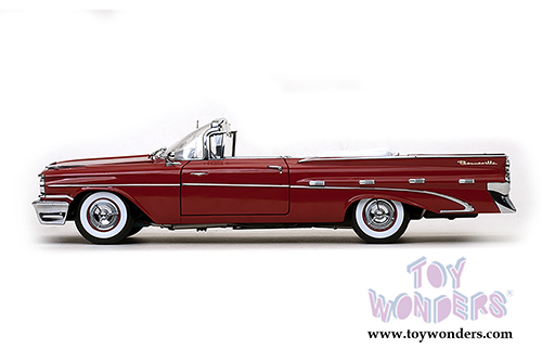 Sun Star Platinum - Pontiac Bonneville Open Convertible (1959, 1/18 scale diecast model car, Mandalay Red) 5183