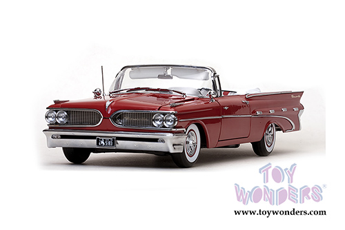 Sun Star Platinum - Pontiac Bonneville Open Convertible (1959, 1/18 scale diecast model car, Mandalay Red) 5183