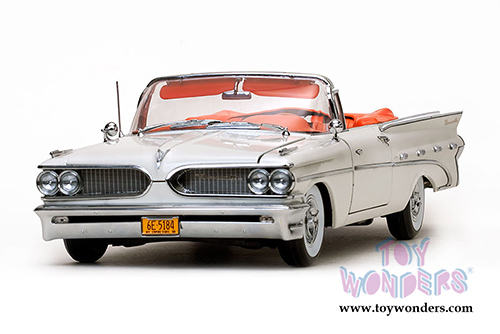 Sun Star Platinum - Pontiac Bonneville Open Convertible (1959, 1/18 scale diecast model car, Cameo Ivory) 5184