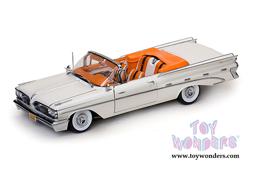Sun Star Platinum - Pontiac Bonneville Open Convertible (1959, 1/18 scale diecast model car, Cameo Ivory) 5184
