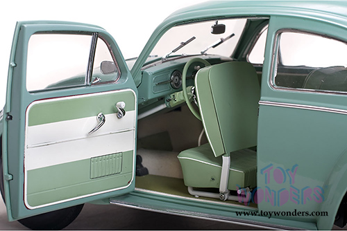 Sun Star - Volkswagen Beetle Saloon Hard Top (1961, 1/12 scale diecast model car, Pastel Blue) 5209