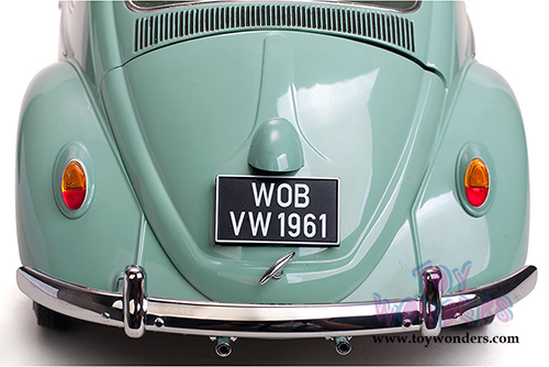 Sun Star - Volkswagen Beetle Saloon Hard Top (1961, 1/12 scale diecast model car, Pastel Blue) 5209