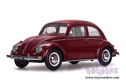 Sun Star - Volkswagen Beetle Saloon Hard Top (1961, 1/12 scale diecast model car, Ruby Red) 5210