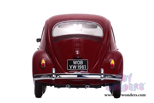 Sun Star - Volkswagen Beetle Saloon Hard Top (1961, 1/12 scale diecast model car, Ruby Red) 5210
