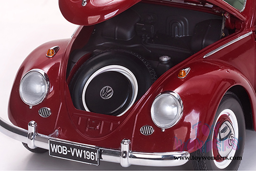 Sun Star - Volkswagen Beetle Saloon Hard Top (1961, 1/12 scale diecast model car, Ruby Red) 5210