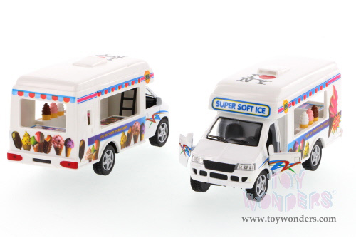 Showcasts Collectibles - I Love New York Ice Cream Truck (5", White) 5253D-ILNY