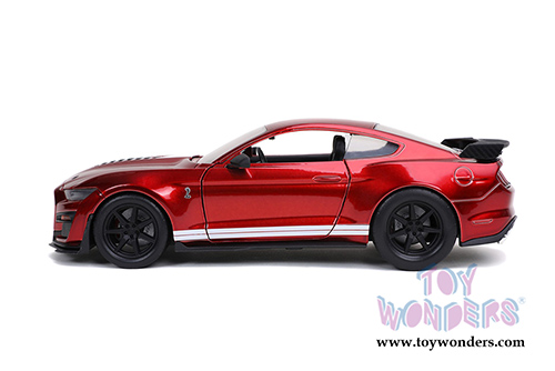 Jada Toys Bigtime Muscle - Ford Mustang Shelby GT500 Assorted Pack Wave 162 Hardtop (2020, 1/24 scale diecast model car, Asstd.) 53003-W162GT