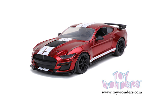 Jada Toys Bigtime Muscle - Ford Mustang Shelby GT500 Assorted Pack Wave 162 Hardtop (2020, 1/24 scale diecast model car, Asstd.) 53003-W162GT
