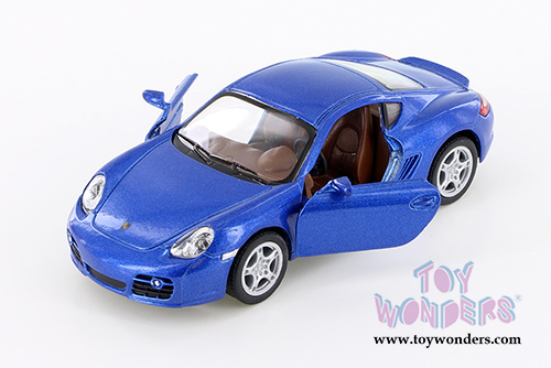 Kinsmart - Porsche Cayman S Hardtop (1/34 scale diecast model car, Asstd.) 5307D