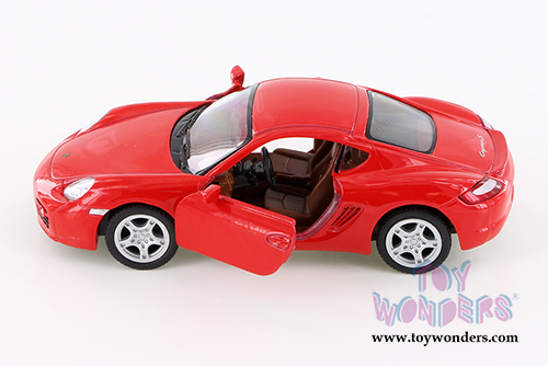 Kinsmart - Porsche Cayman S Hardtop (1/34 scale diecast model car, Asstd.) 5307D