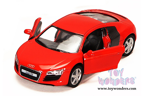 Kinsmart - Audi R8 Hard Top (1/36 scale diecast model car, Red) 5315WR