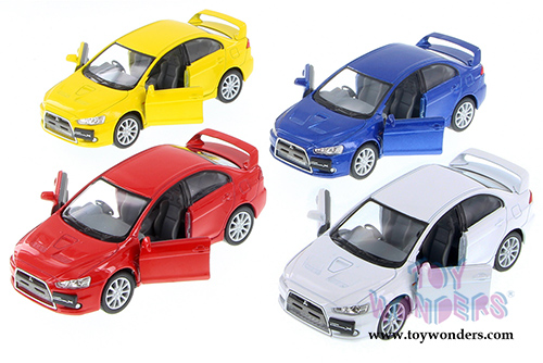 5329D Kinsmart 2008 Mitsubishi Lancer Evolution X Diecast Model Car