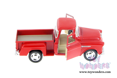Kinsmart - Chevy Stepside Pickup (1955, 1/32 scale diecast model car, Asstd.) 5330/5D