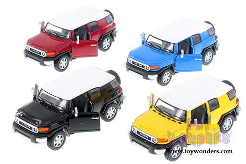 Kinsmart - Toyota FJ Cruiser SUV (1/36 scale diecast model car, Asstd.) 5343/6D