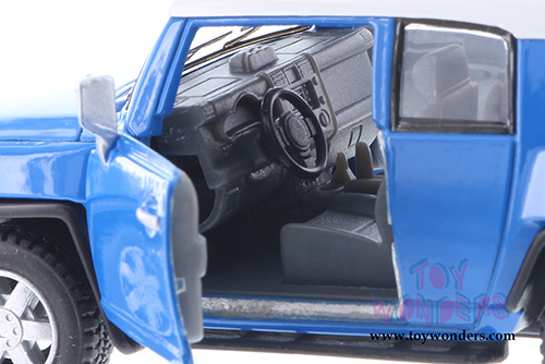 Kinsmart - Toyota FJ Cruiser SUV (1/36 scale diecast model car, Blue) 5343DBU