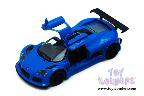 Kinsmart - Gumpert Apollo Sport Hard Top (2010, 1/36 scale die cast model car, Blue) 5356WBU