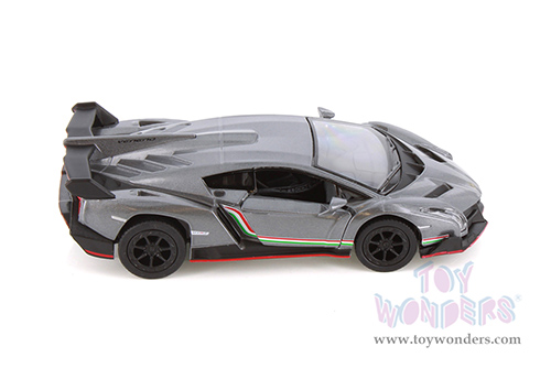 Kinsmart - Lamborghini Veneno Hardtop (1/36 scale die cast model car, Asstd.) 5367D