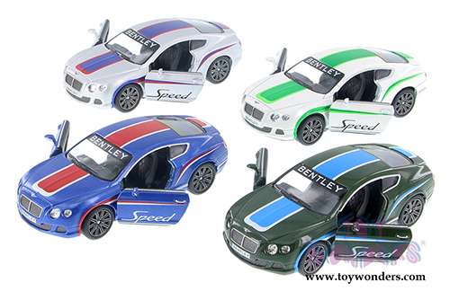 5369DF Kinsmart 2012 Bentley Continental GT Speed Diecast Model Car