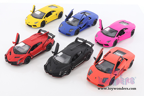 5370/2D Kinsmart Matte Lamborghini Diecast Model Car