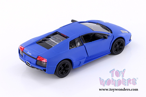 5370DBU Kinsmart Matte Lamborghini Murciélago Hard Top Diecast Model Car