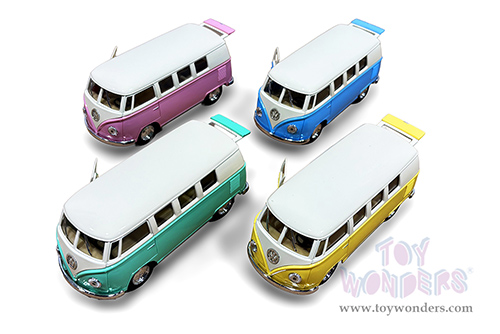 Kinsmart - Volkswagen Classical Bus (1962, 1/32 scale diecast model car, Asstd.) 5377DY