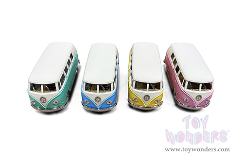 Kinsmart - Volkswagen Classical Bus (1962, 1/32 scale diecast model car, Asstd.) 5377DY