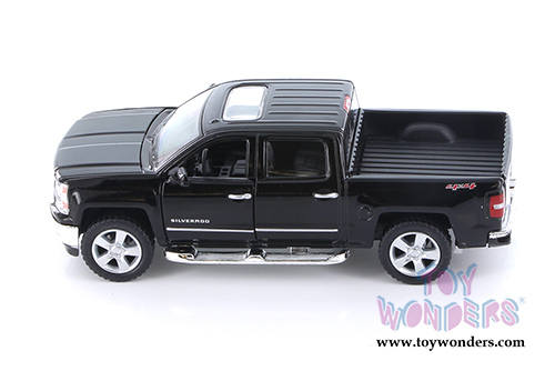 Kinsmart - Chevrolet® Silverado™ Pick-up Truck (2014, 1/46 scale die cast model car, Black) 5381DBK