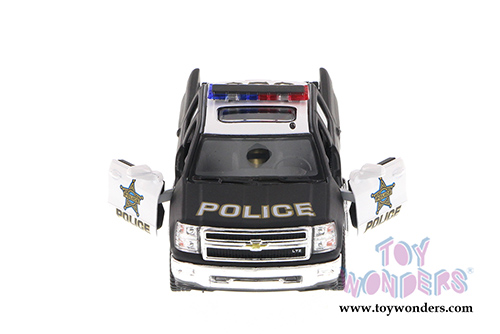 Kinsmart - Chevrolet Silverado Police Pick-up Truck (2014, 1/46 scale die cast model car, Asstd.) 5381DP/2
