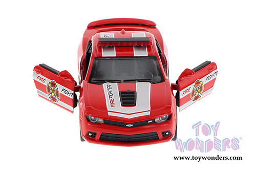 5383DPR Kinsmart 2014 Chevrolet Camaro Police and Firefighter Diecast Model Car