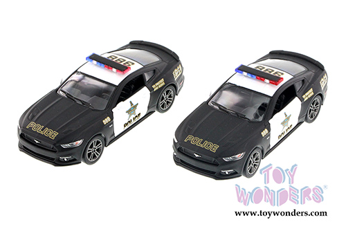 5386DP Kinsmart 2015 Ford Mustang GT Police Diecast Model Car