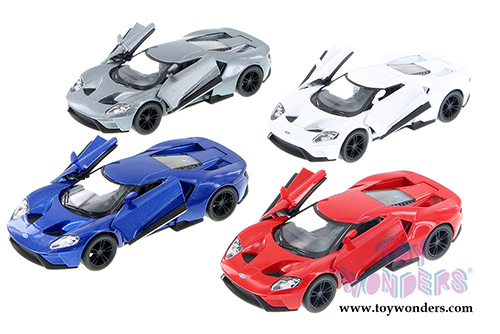 5391D Kinsmart 2017 Ford GT Hardtop Diecast Model Car