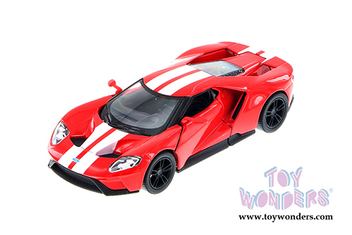 Kinsmart - Ford GT with Stripes Hard Top (2017, 1/38 scale diecast model car, Asstd.) 5391DF/6
